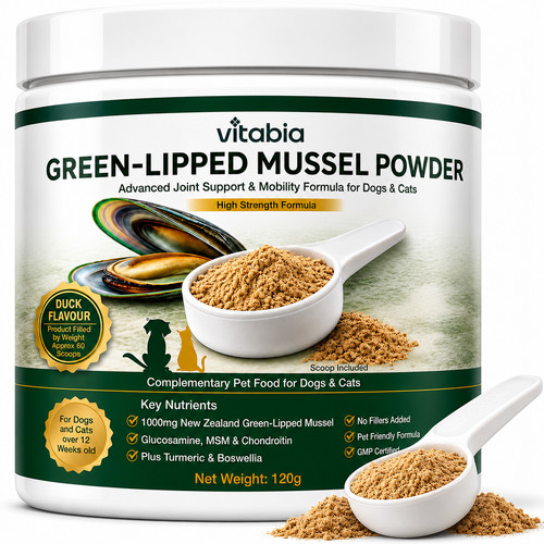 Green lipped mussel powder - green,