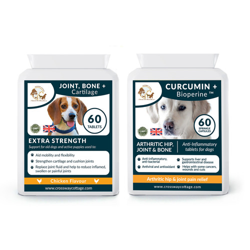 Dog joint supplement bundle - dog,